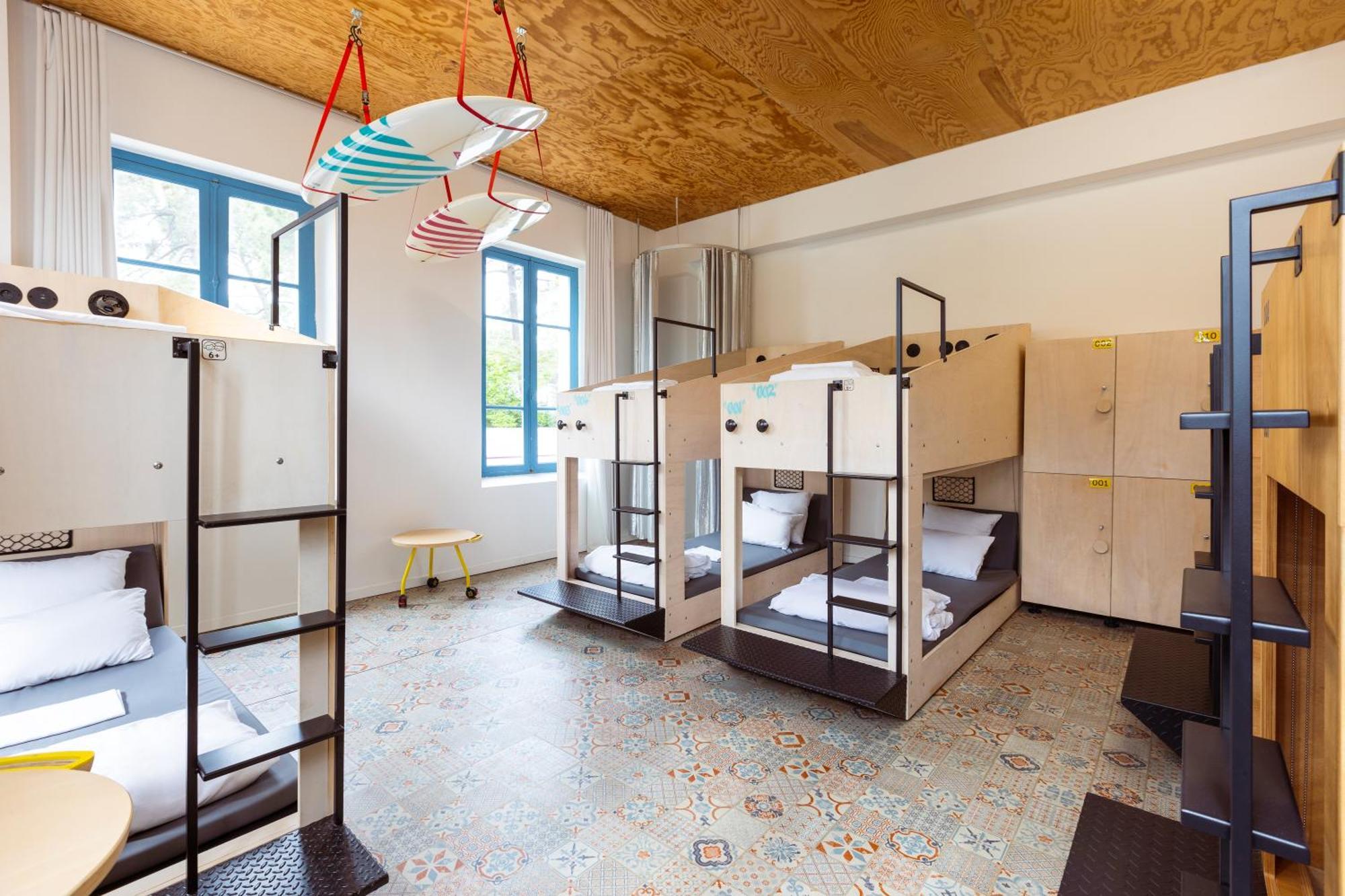 โจแอนด์โจอี้ ออสกอร์ Hostel Soorts-Hossegor ภายนอก รูปภาพ